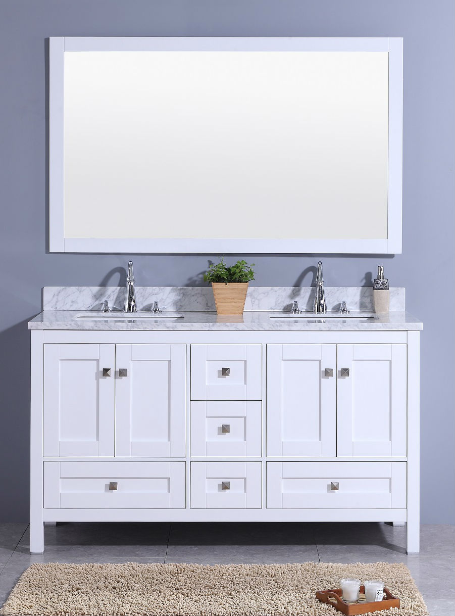 WT7360 W Premium Quality Bathroom Furniture Solution