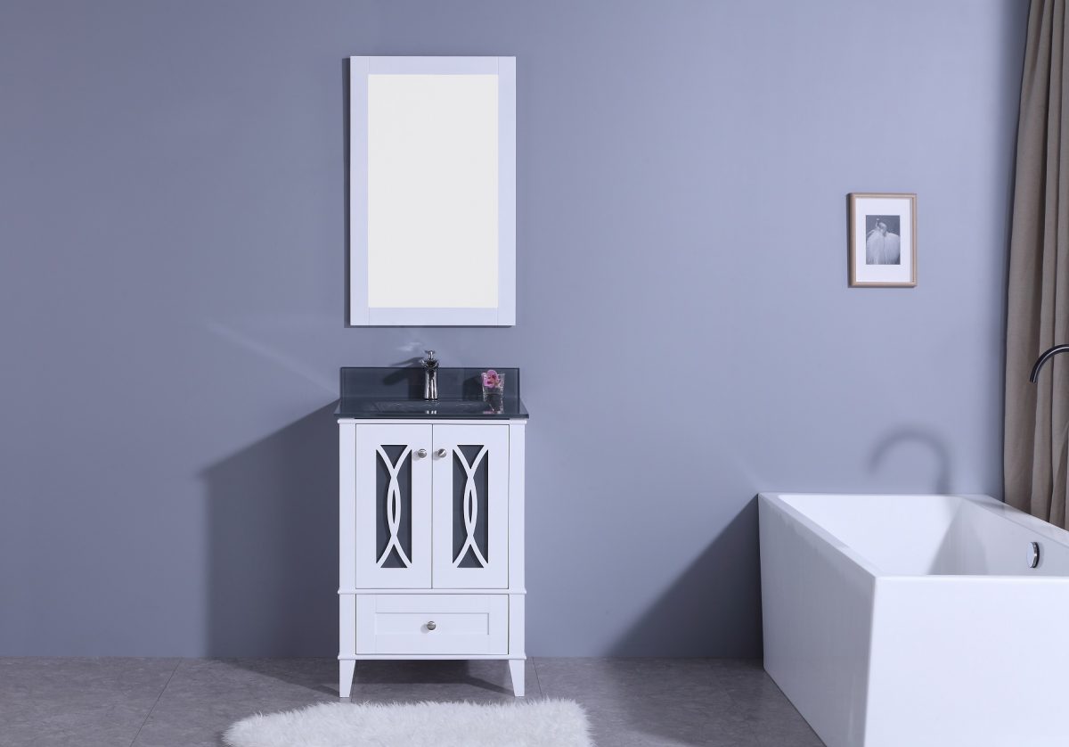 SOLID WOOD BATHROOM VANITY