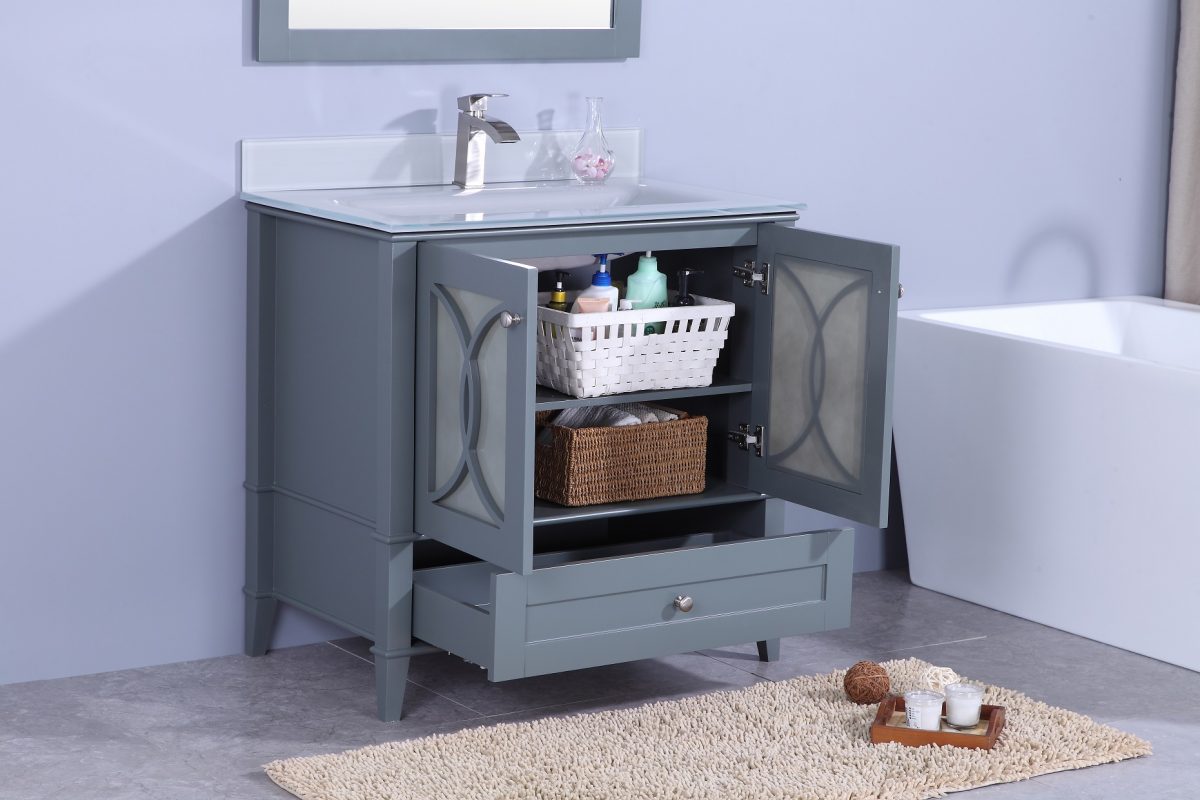 FREE STANDING BATHROOM VANITIES, OAK VANITY, SOLID WOOD BATHROOM VANITY