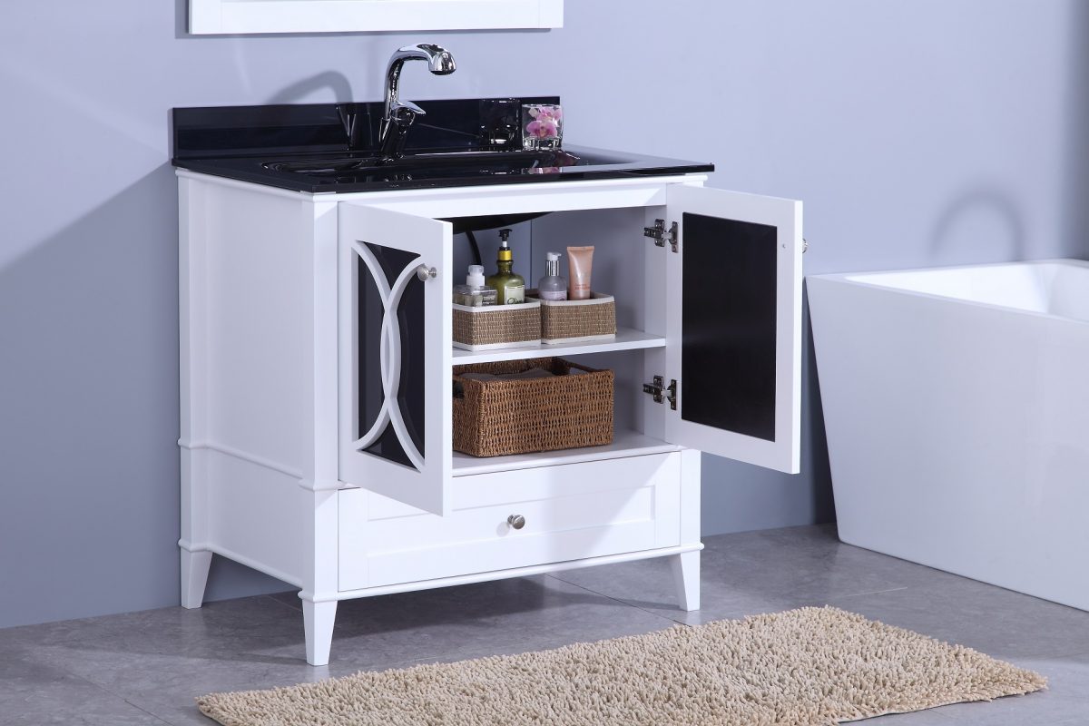 FREE STANDING BATHROOM VANITIES, OAK VANITY, SOLID WOOD BATHROOM VANITY